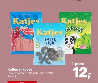 SuperBrugsen Katjes slikpose tilbud
