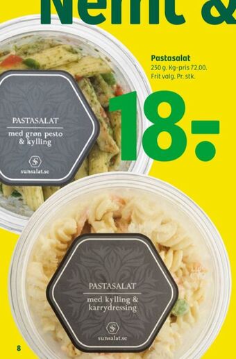 Sunsalat pastasalat