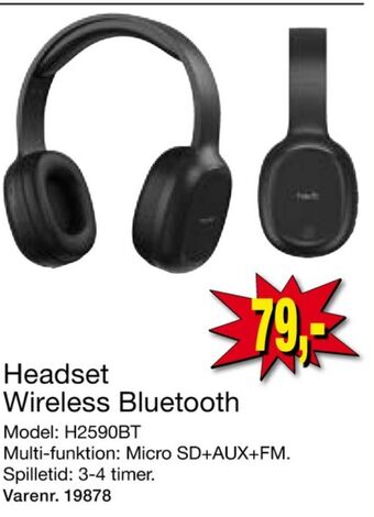 Harald Nyborg Ukendt headset tilbud
