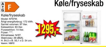 Harald Nyborg Wasco køle/fryseskab tilbud