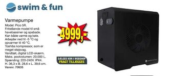 Harald Nyborg Swim & fun varmepumpe tilbud