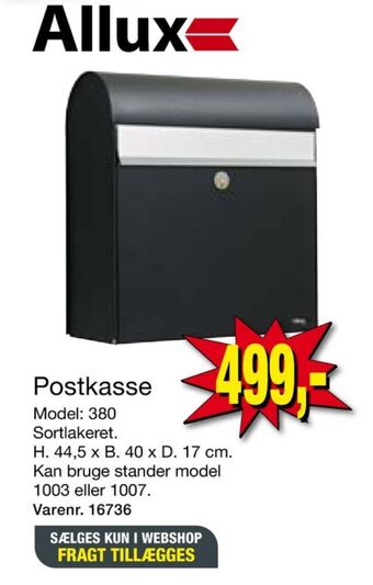 Allux postkasse