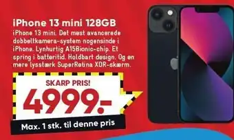 Bilka Ipmobhone 13 mini 128gb tilbud