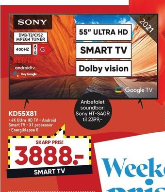 Bilka Sony tv tilbud