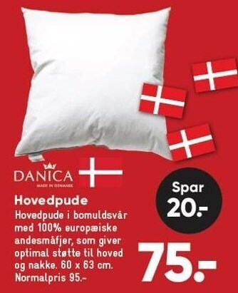Bilka Hovedpude tilbud