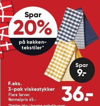 Spar 20% på køkkentekstiler