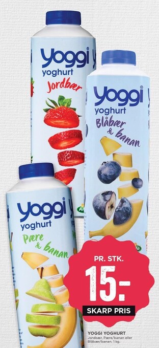 MENY Yoggi yoghurt tilbud