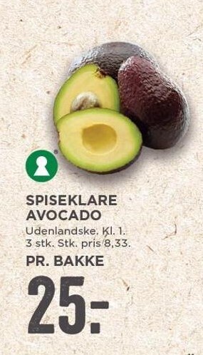 MENY Spiseklare avocado tilbud