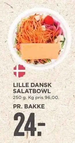 MENY Lille dansk salatbowl tilbud