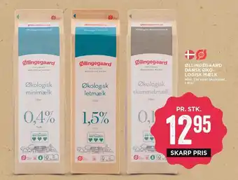 MENY Øllingegaard dansk økologisk mælk tilbud