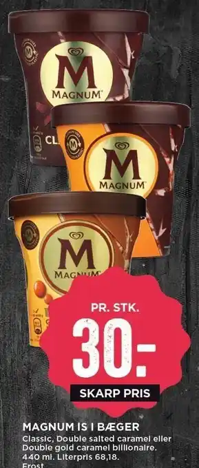 MENY Magnum is ibæger tilbud