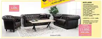Daells Bolighus Sættilbud 3+2 pers. sofa el. stol tilbud