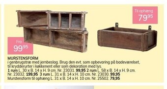Daells Bolighus Murstensform tilbud