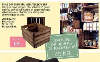 Daells Bolighus Æblekasse tilbud