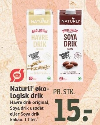 SPAR Naturli' øko drik tilbud