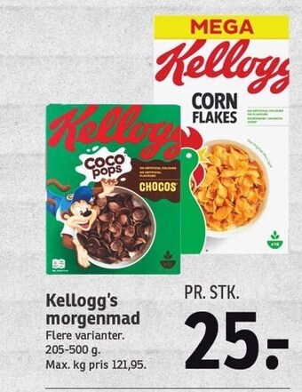 SPAR Kellogg's morgenmad tilbud