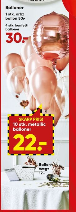 Bilka Balloner tilbud