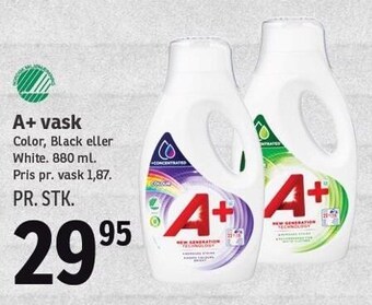 SPAR A+ vask tilbud