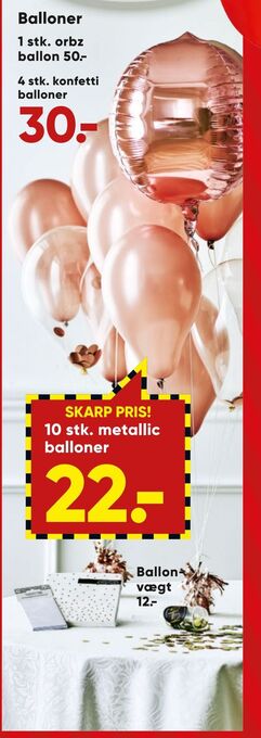Bilka Balloner tilbud