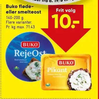 Buko flødeeller smelteost