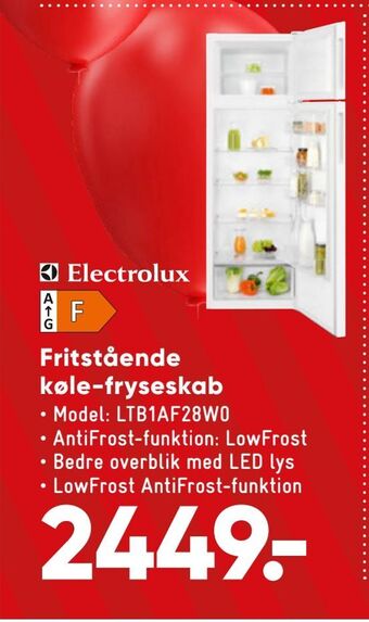 Bilka Fritstående køle-fryseskab tilbud