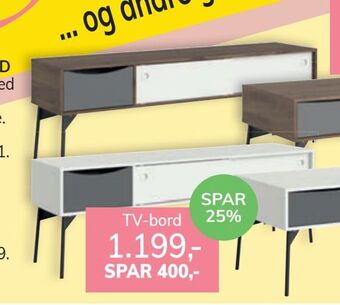 Daells Bolighus Tv-bord tilbud