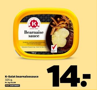 Netto K-salat bearnaisesauce tilbud