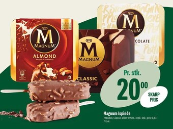 Min Købmand Magnum ispinde tilbud