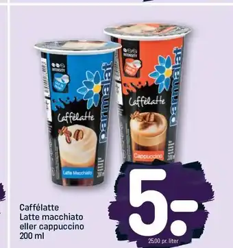 Latte macchiato el. cappoccino