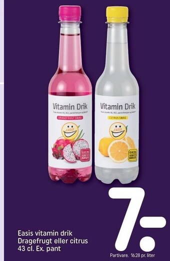 REMA 1000 Easis vitamin drik tilbud