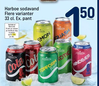REMA 1000 Harboe sodavand tilbud