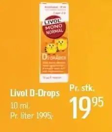 Føtex Livol d-drops tilbud