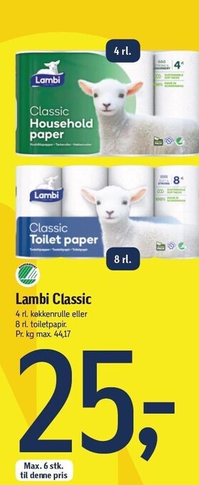 Føtex Lambi classic tilbud