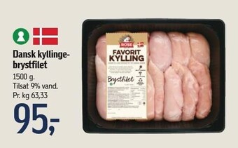 Føtex Dansk kyllingebrystfilet tilbud