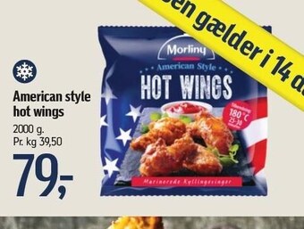 Føtex American style hot wings tilbud