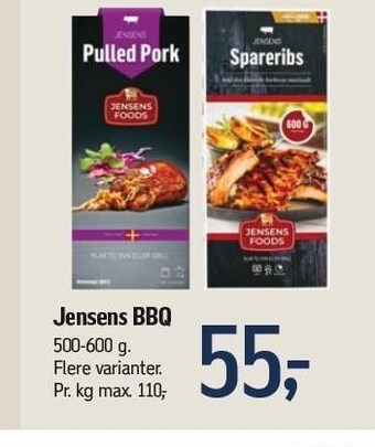 Føtex Jensens bbq tilbud
