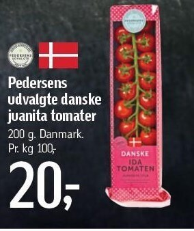 Føtex Pedersens udvalgte danske juanita tomater tilbud