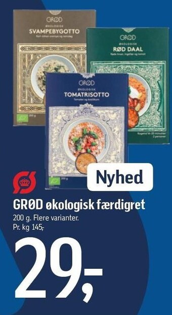 Føtex Grød øko færdigret tilbud
