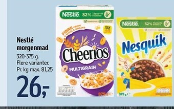 Føtex Nestlé morgenmad tilbud