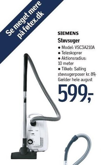 Føtex Støvsuger tilbud