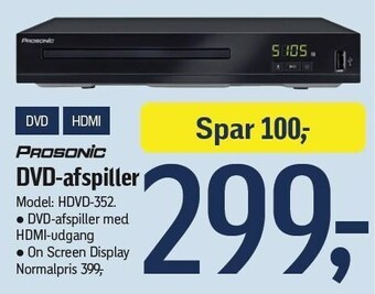 Føtex Dvd-afspiller tilbud