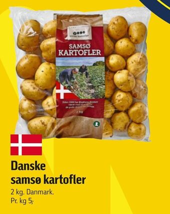 Føtex Danske samsø kartofler tilbud