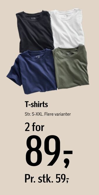 Føtex T-shirts tilbud