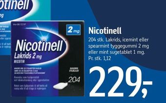 Føtex Nicotinell tilbud