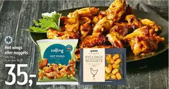 Føtex Hot wings eller nuggets tilbud