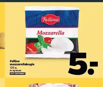 Netto Fellino mzzarellakugle tilbud