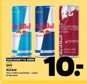 Netto Redbull tilbud