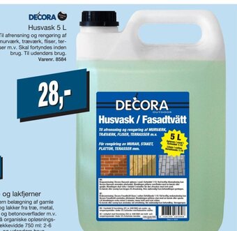 Harald Nyborg Decora Husvask 5 L tilbud