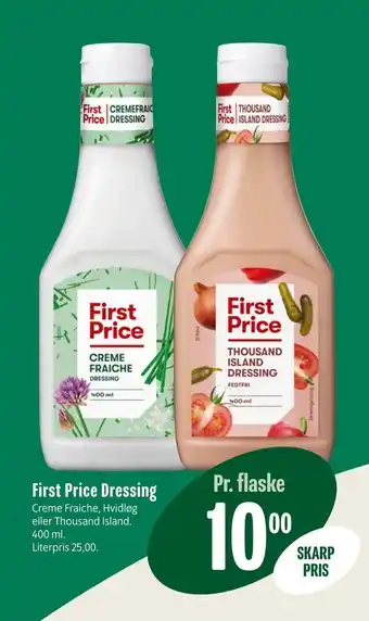 Min Købmand First price dressing tilbud