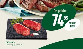 Min Købmand Entrecote tilbud